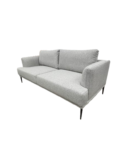 Sofá 2 Cps Tapiz G8211 Estructura De Madera