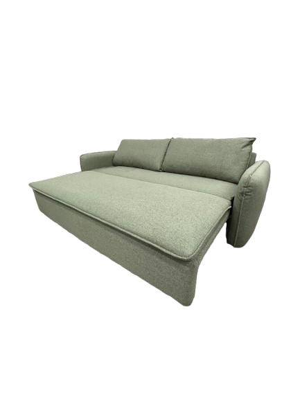 Sofá Cama 3 Cps Tapiz G8230 Estructura De Madera