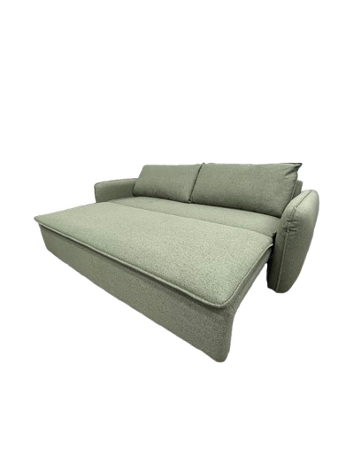 Sofá Cama 3 Cps Tapiz G8230 Estructura De Madera