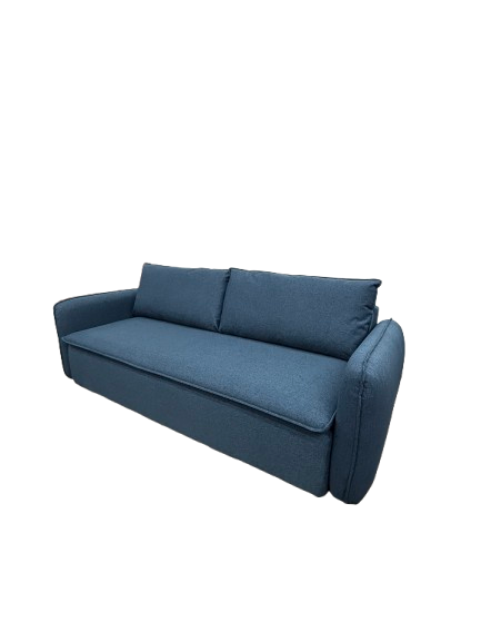 Sofá Cama 3 Cps Tapiz G8220 Estructura De Madera