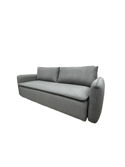 Sofá Cama 3 Cps Tapiz G8210 Estructura De Madera
