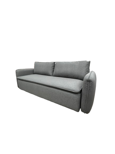 Sofá Cama 3 Cps Tapiz G8210 Estructura De Madera
