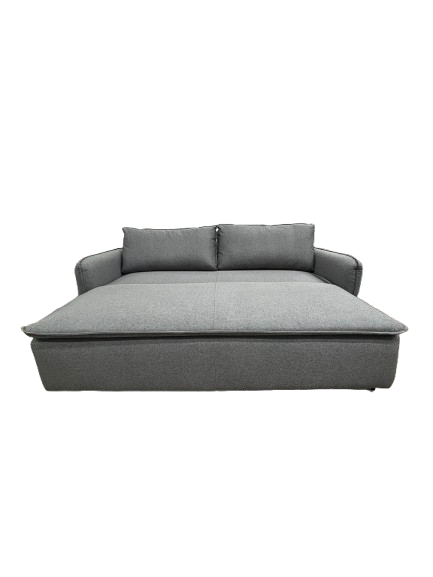 Sofá Cama 3 Cps Tapiz G8210 Estructura De Madera