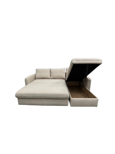 Seccional Sofá Cama Tapiz G4361 Estructura De Madera