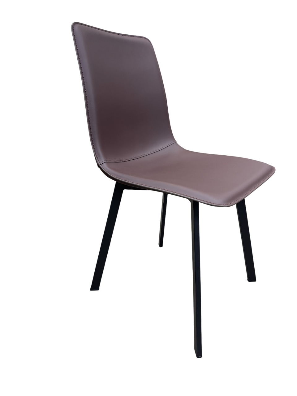 Silla De Comedor Tapiz Color (Chocolate) Estructura De Metal