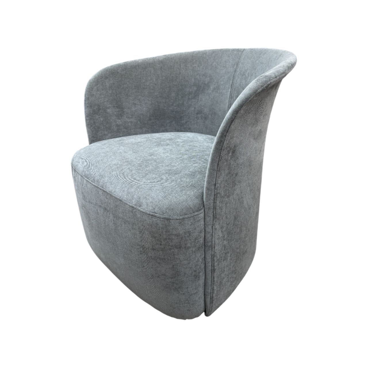 Sillón 1Cp Tapizado (Gris Oscuro) Estructura De Madera