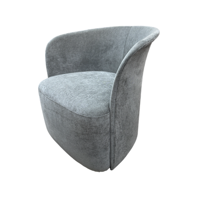 Sillón 1Cp Tapizado (Gris Oscuro) Estructura De Madera