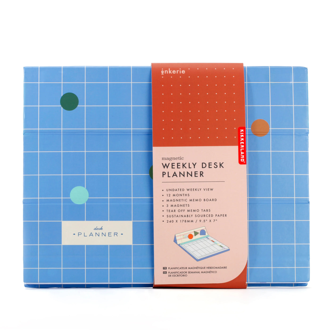 Planificador Para Escritorio De Papel