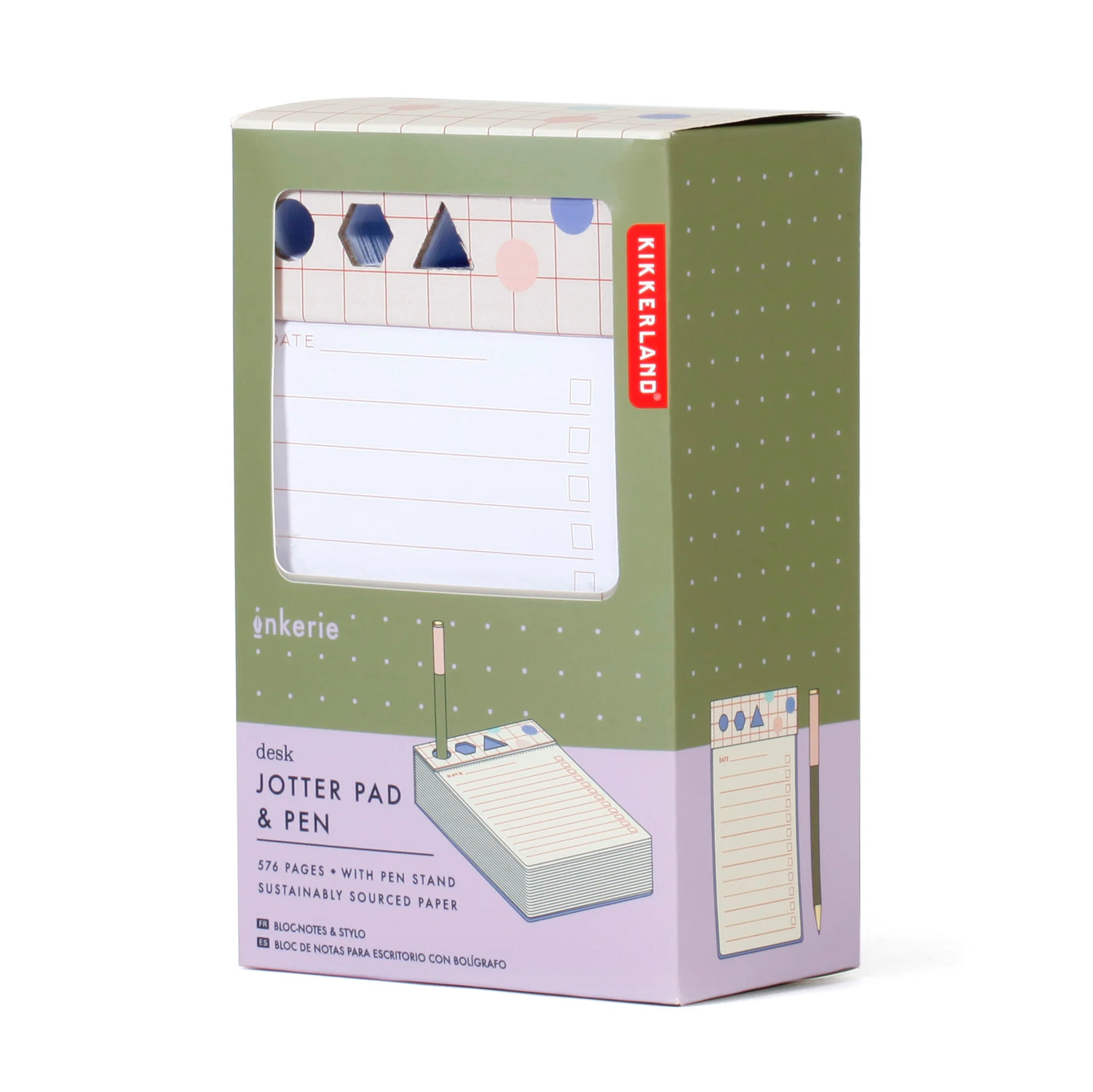 Talonario Porta Notas Para Escritorio De Papel