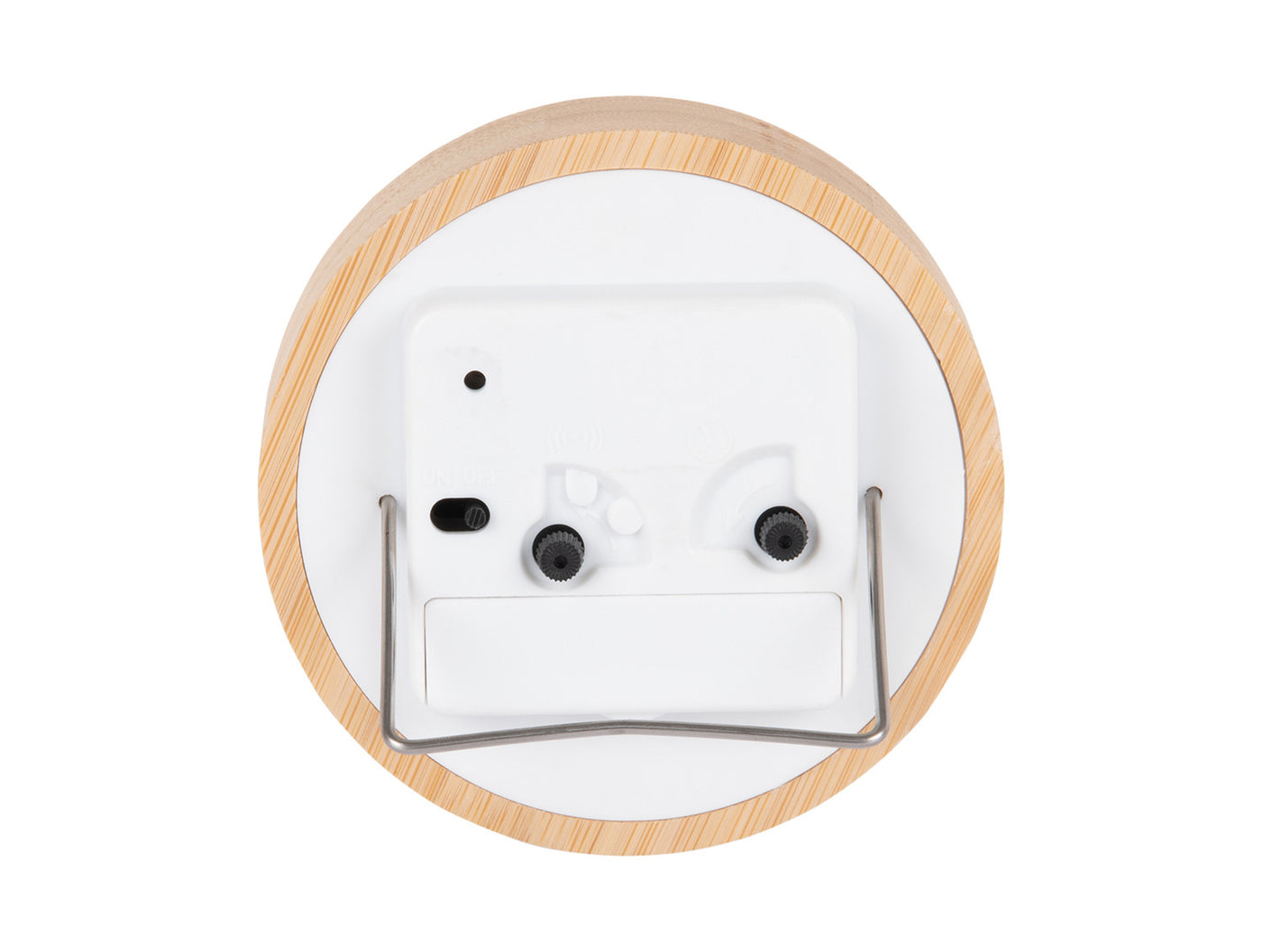 Reloj Despertador Color (Natural) De Madera