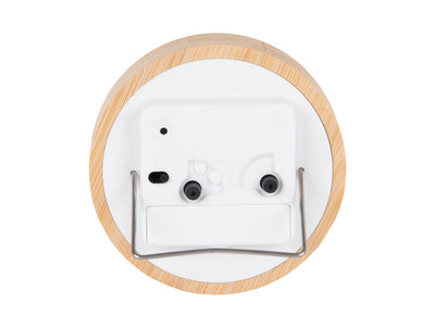 Reloj Despertador Color (Natural) De Madera