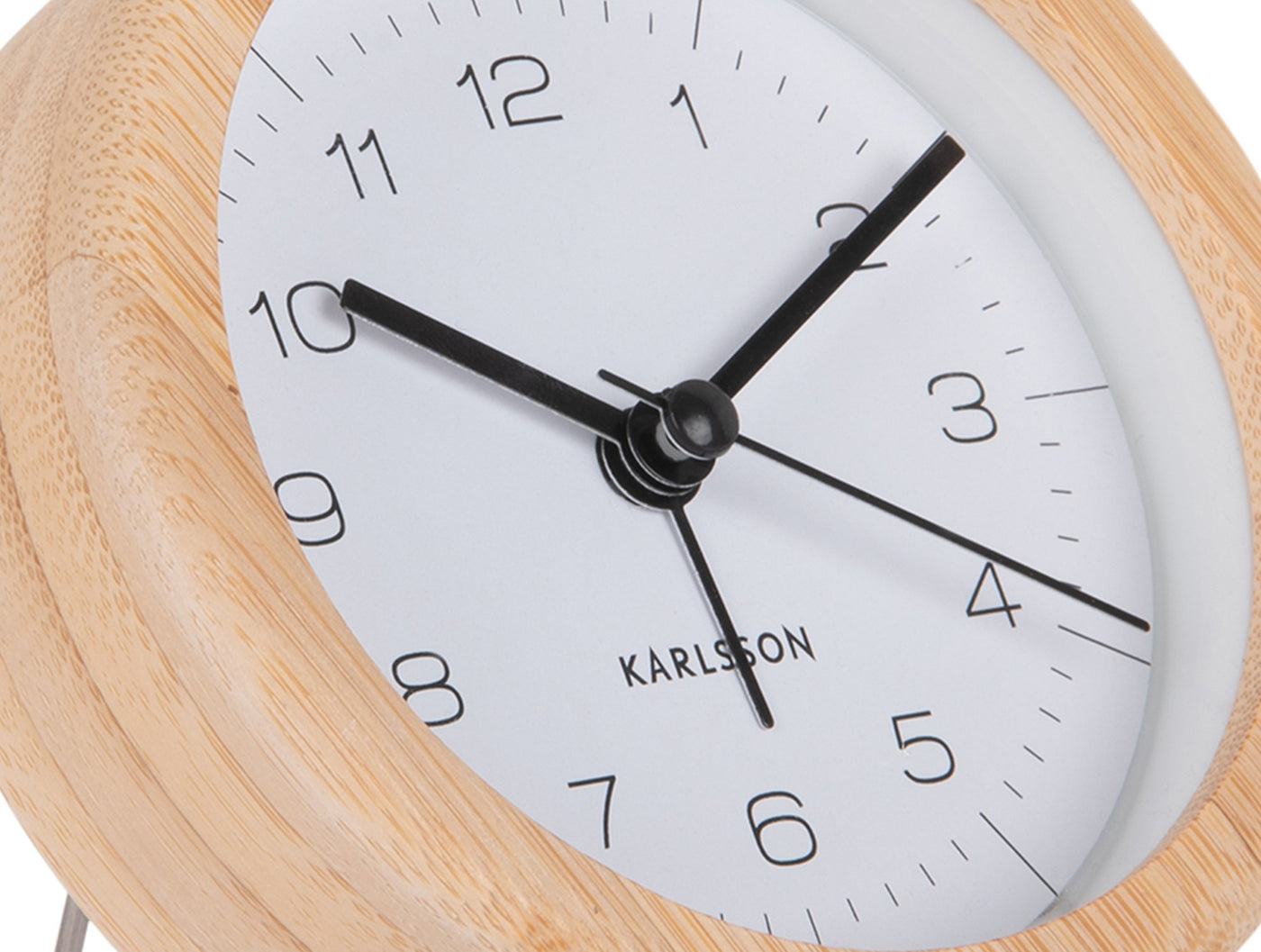 Reloj Despertador Color (Natural) De Madera