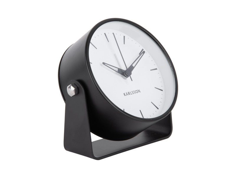 Reloj Despertador (Negro) De Metal