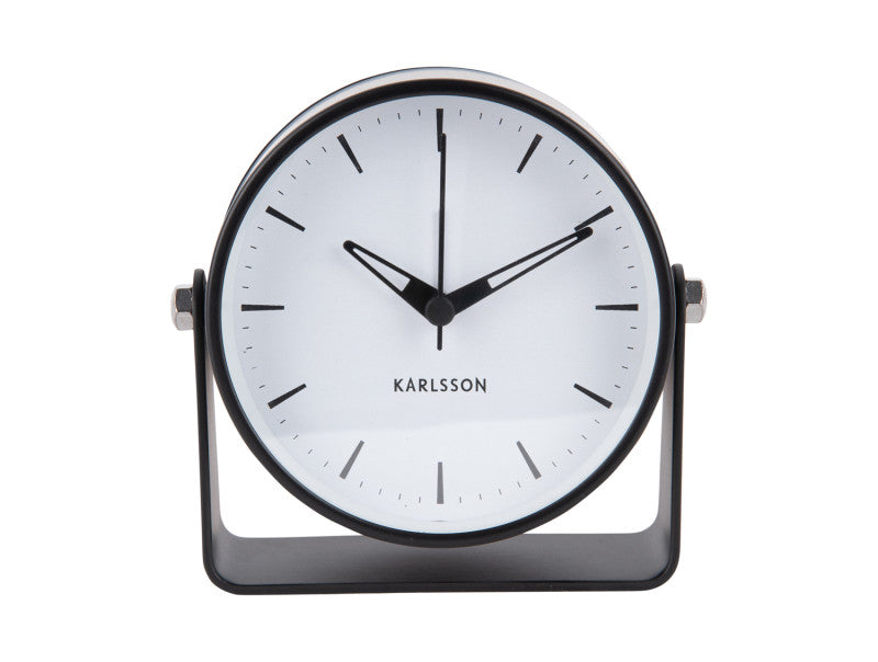 Reloj Despertador (Negro) De Metal