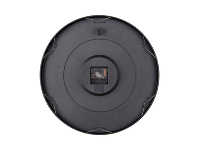 Reloj De Pared Redondo (Gris Claro) De Metal