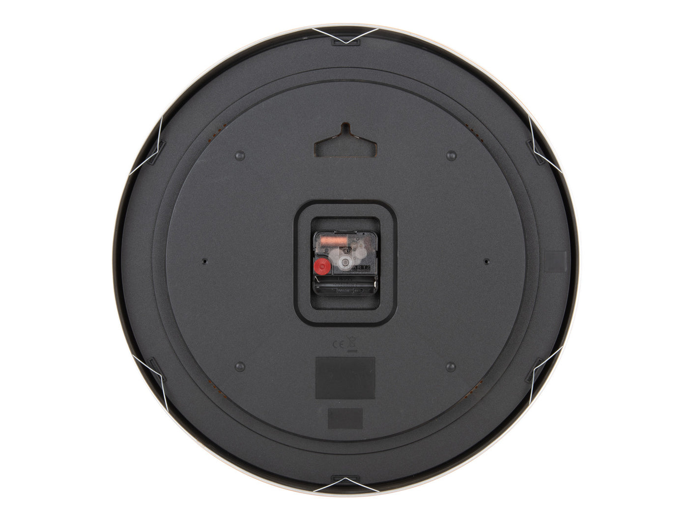 Reloj De Pared Redondo (Azúl) De Plástico