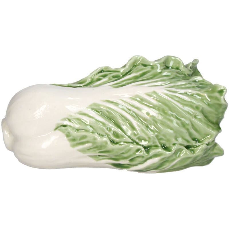 Pieza Decorativa (Verde) Modelo Pak Choi De Cerámica