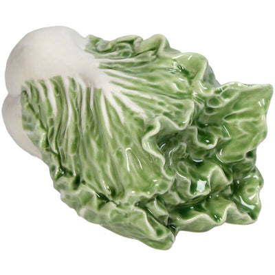 Pieza Decorativa (Verde) Modelo Pak Choi De Cerámica