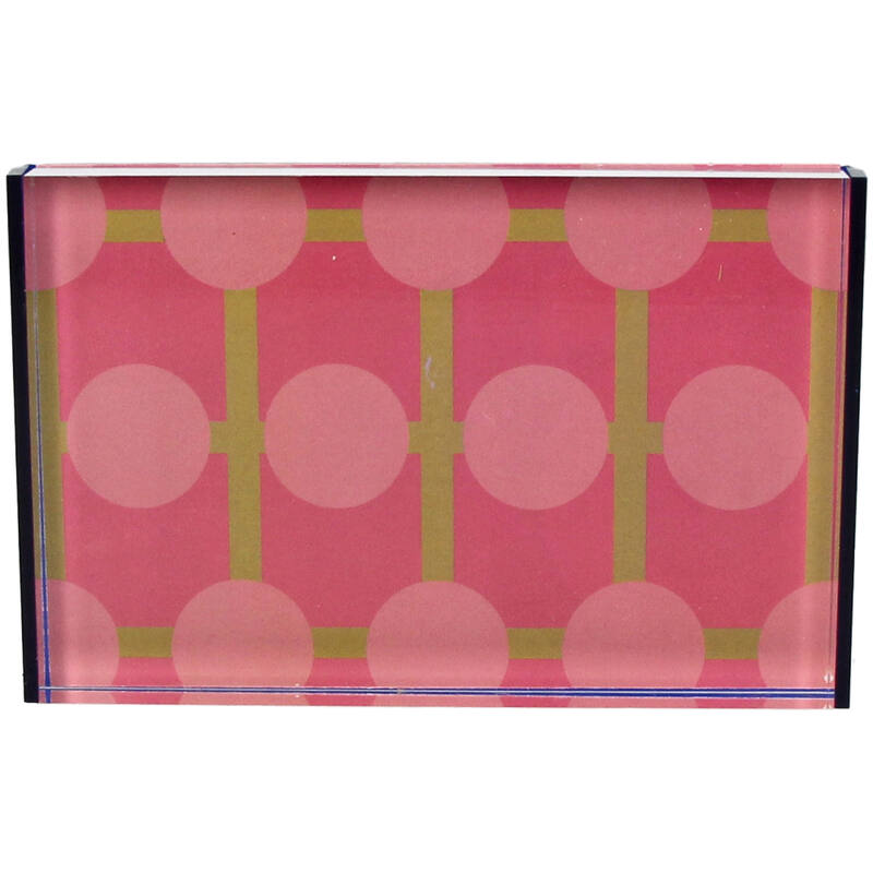 Portafotos (Azúl) 10X15 Cm De Acrílico