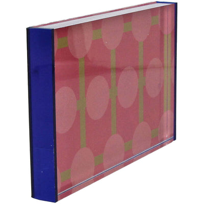 Portafotos (Azúl) 10X15 Cm De Acrílico