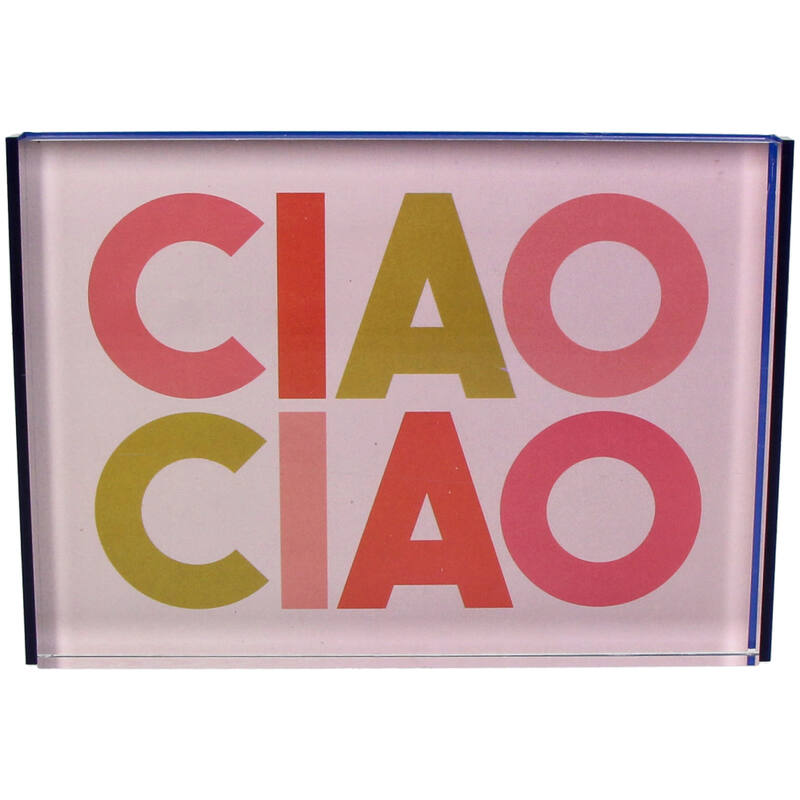 Portafotos (Azúl) 13X18 Cm De Acrílico