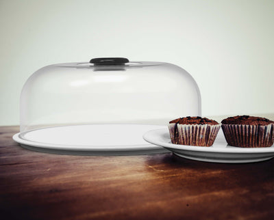 Tapa Para Torta (Transparente) De Plástico