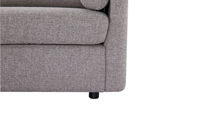 Sofá Cama Tapiz (Gris) Estructura De Madera