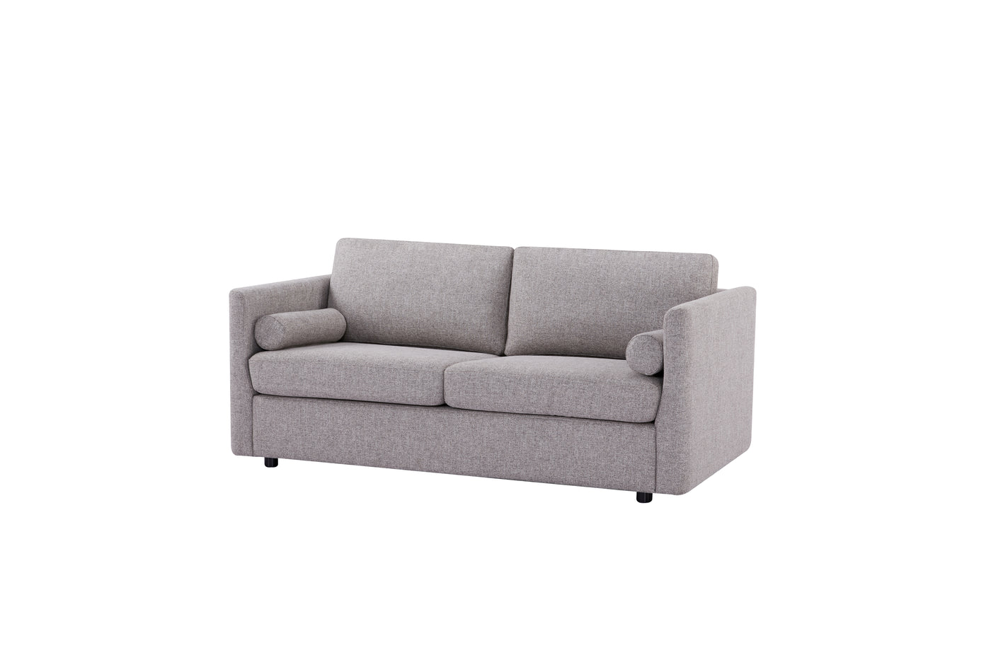 Sofá Cama Tapiz (Gris) Estructura De Madera