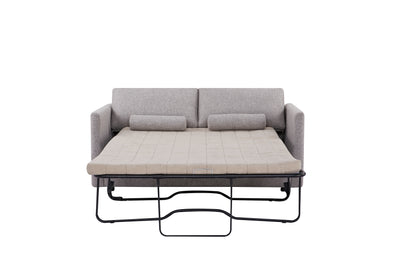 Sofá Cama Tapiz (Gris) Estructura De Madera