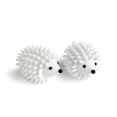 Set X 2 Esferas Para Secadora De Ropa, Armadillo (Blanco) De Plástico