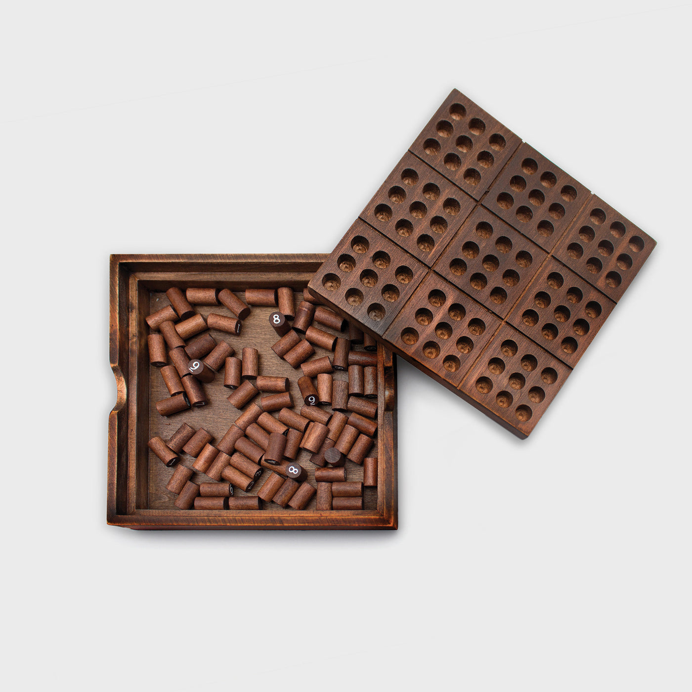 Set Juego Sudoku De Madera