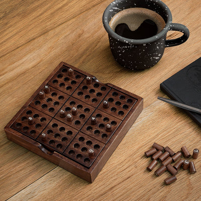 Set Juego Sudoku De Madera