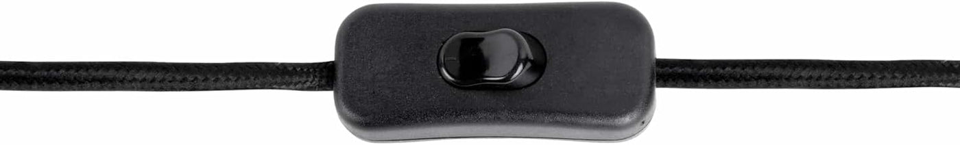 Lámpara De Mesa Oval (Azúl) Enamel Brillante De Metal