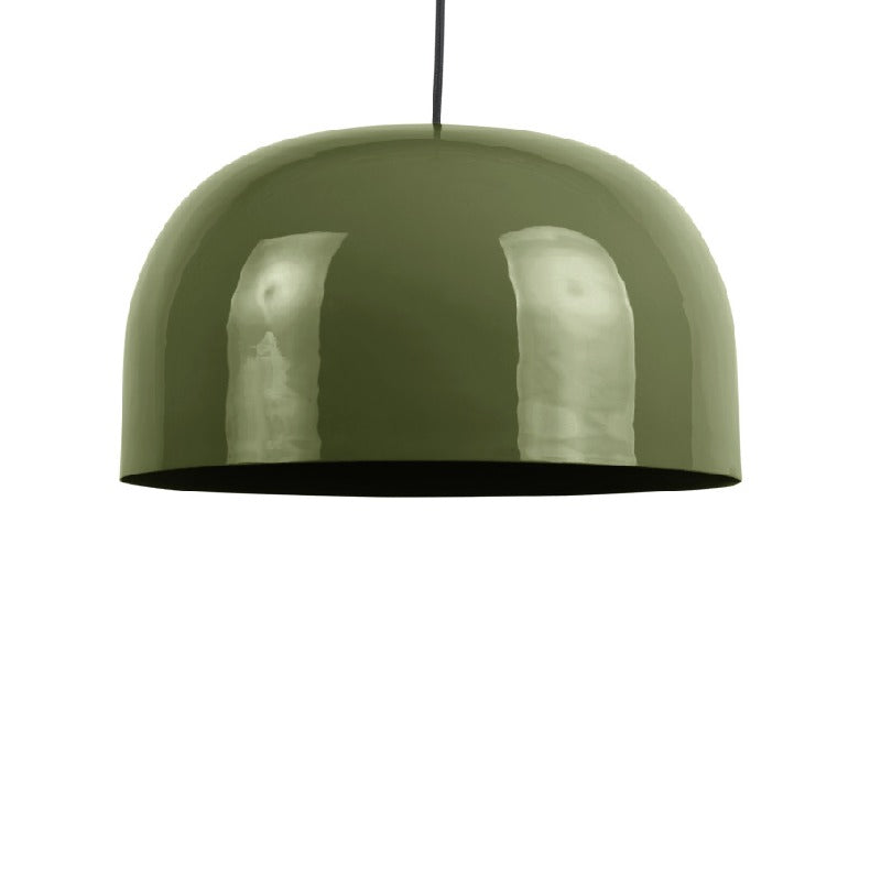 Lámpara De Techo (Verde Ligero) Enamel Brillante De Metal