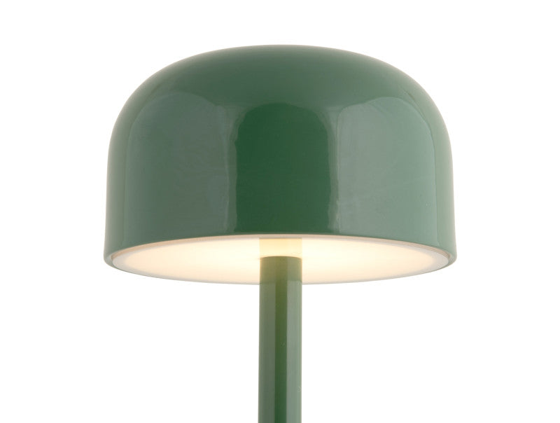 Lámpara De Mesa (Verde) De Metal