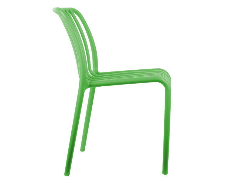 Silla De Comedor (Verde) De Plástico