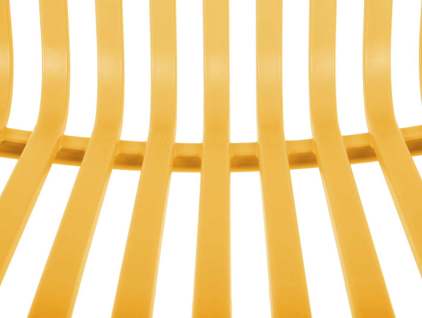 Silla De Comedor (Amarillo) De Plástico