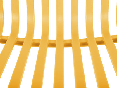 Silla De Comedor (Amarillo) De Plástico