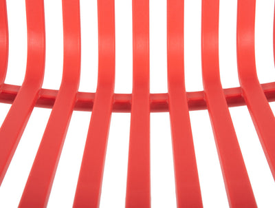 Silla De Comedor (Rojo) De Plástico