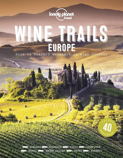 Libro, Wine Trails - Europe De Papel