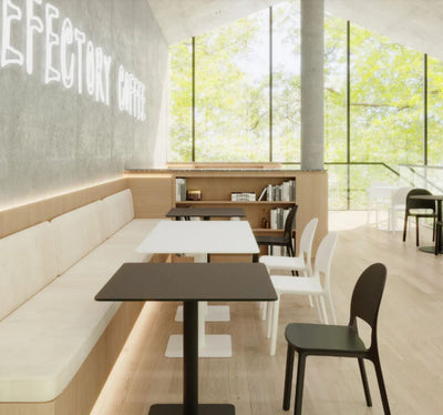 Silla Comedor (Negro) De Pvc