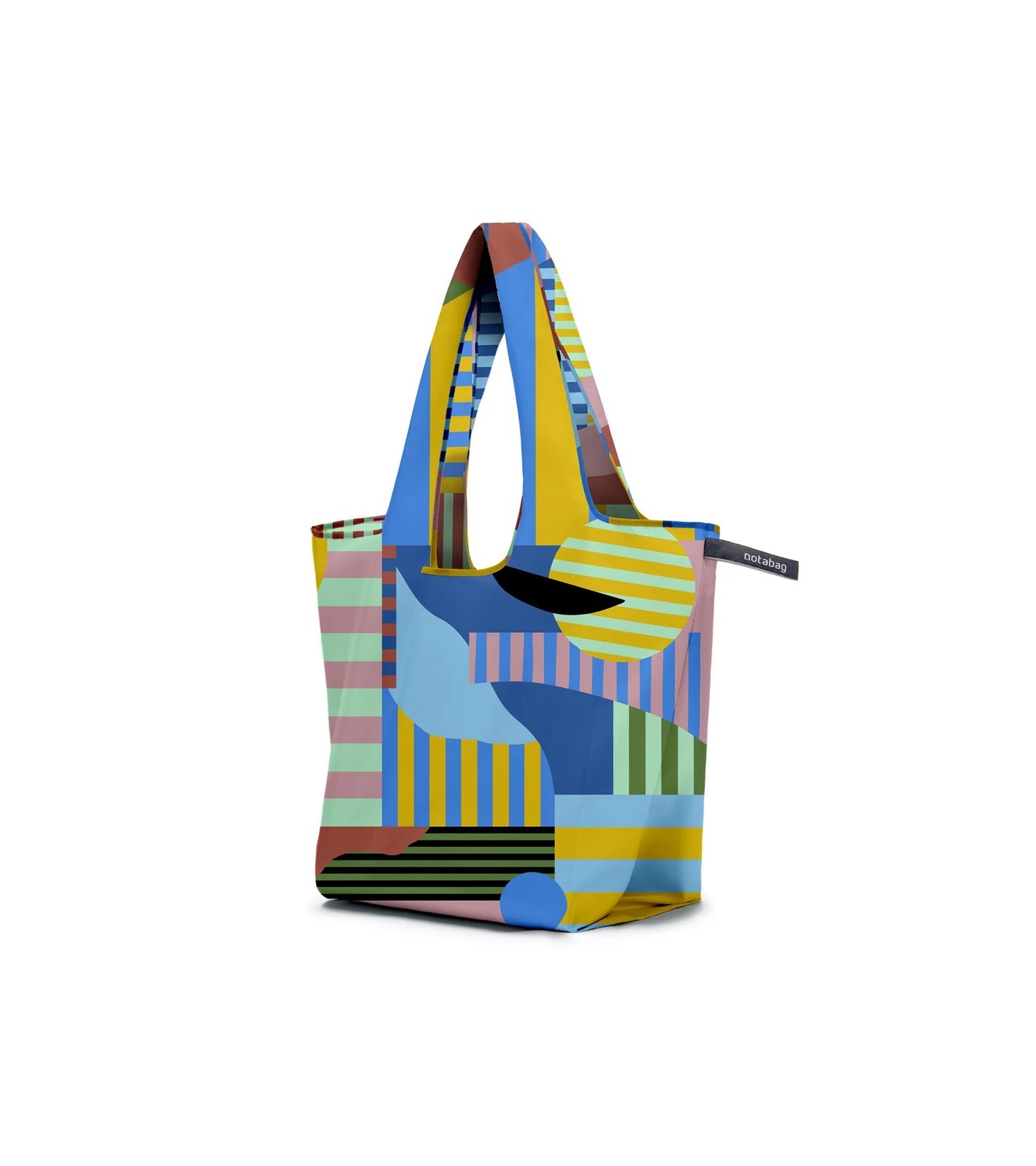 Bolso Multicolor Con Asas (Diseños Colores) De Poliéster