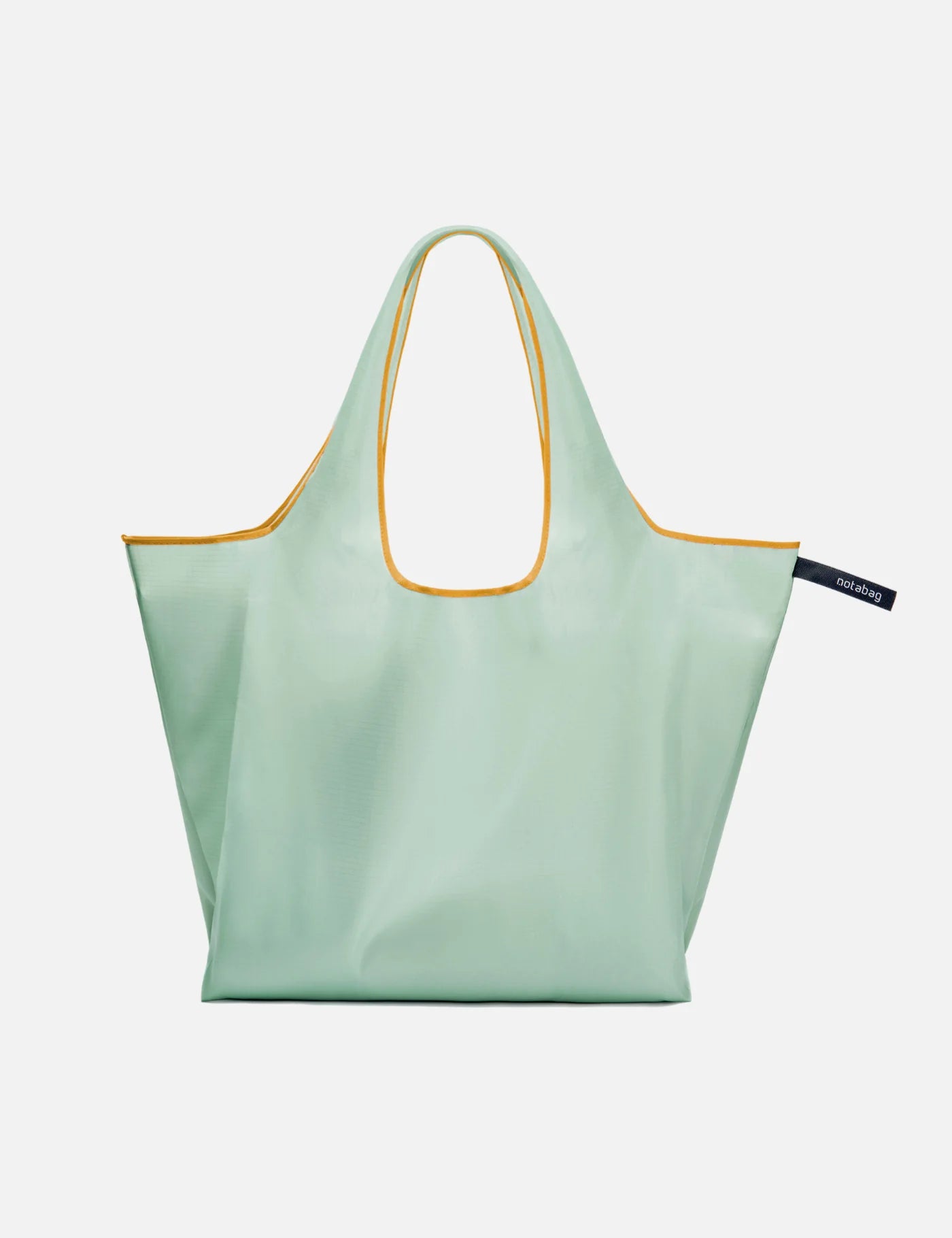 Bolso Con Asas (Verde Agua) De Poliéster