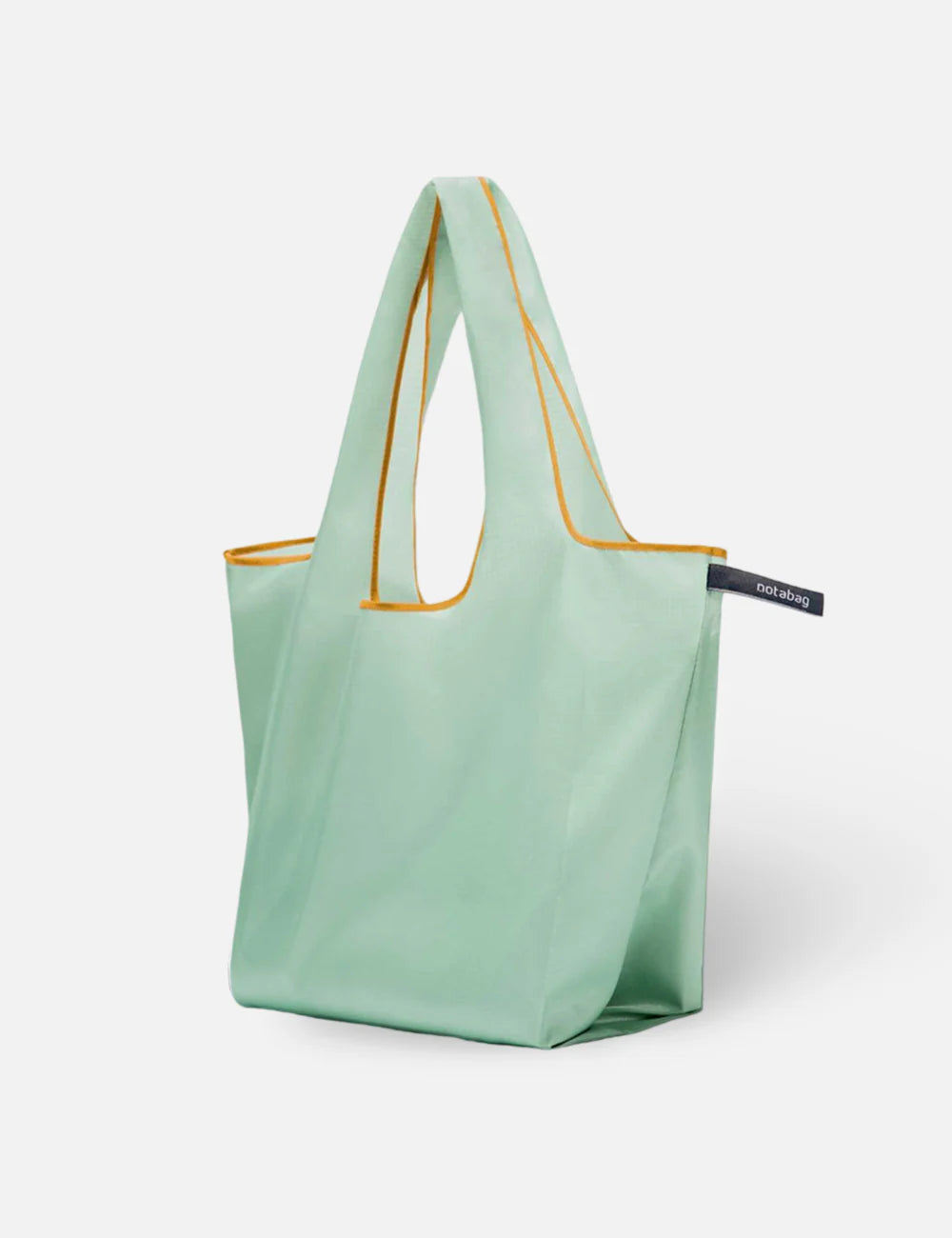 Bolso Con Asas (Verde Agua) De Poliéster