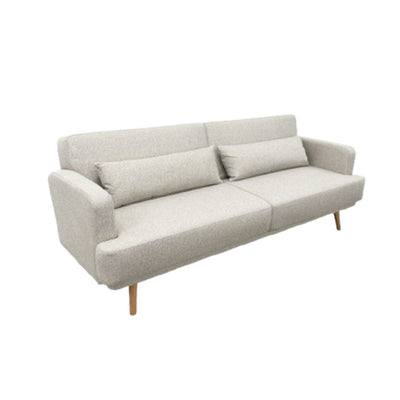 Sofá Cama Tapiz (Beige) Estructura De Madera