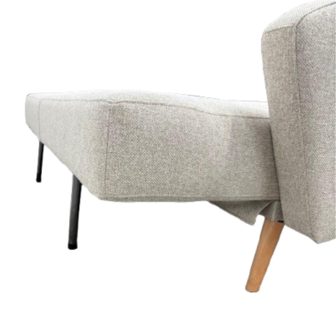 Sofá Cama Tapiz (Beige) Estructura De Madera