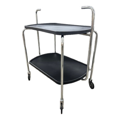 Carrito Bar (Negro) Estructura De Metal