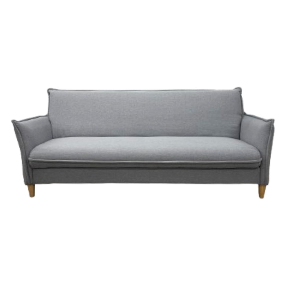 Sofá Cama Tapiz (Gris Claro) Con Compartimento Estructura De Madera