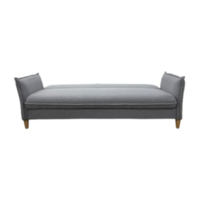 Sofá Cama Tapiz (Gris Claro) Con Compartimento Estructura De Madera