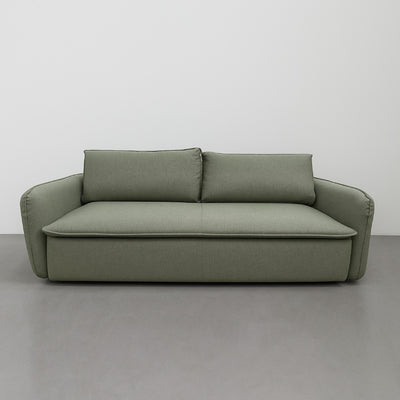 Sofá Cama 3 Cps Tapiz G8230 Estructura De Madera